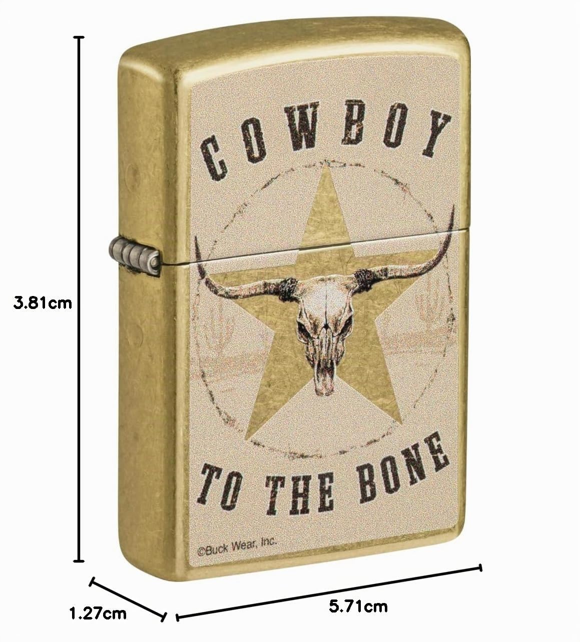 Zippo Accendino Buck Wear 48937 Antivento Unisex