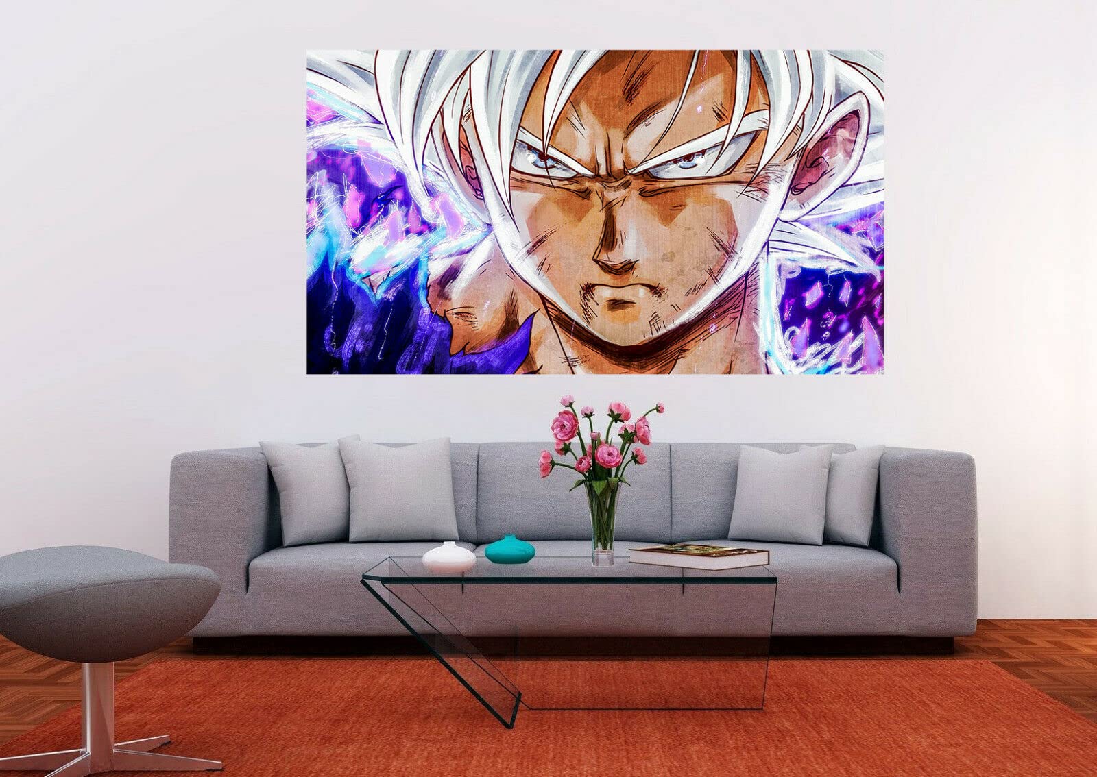 Affiche Imprimée sur Toile Dragon Ball Z, Goku, Vegeta, Gohan, Décoration Murale de Chambre à Coucher, Bar, Peinture d'Art, Papier Peint Cadeau  26