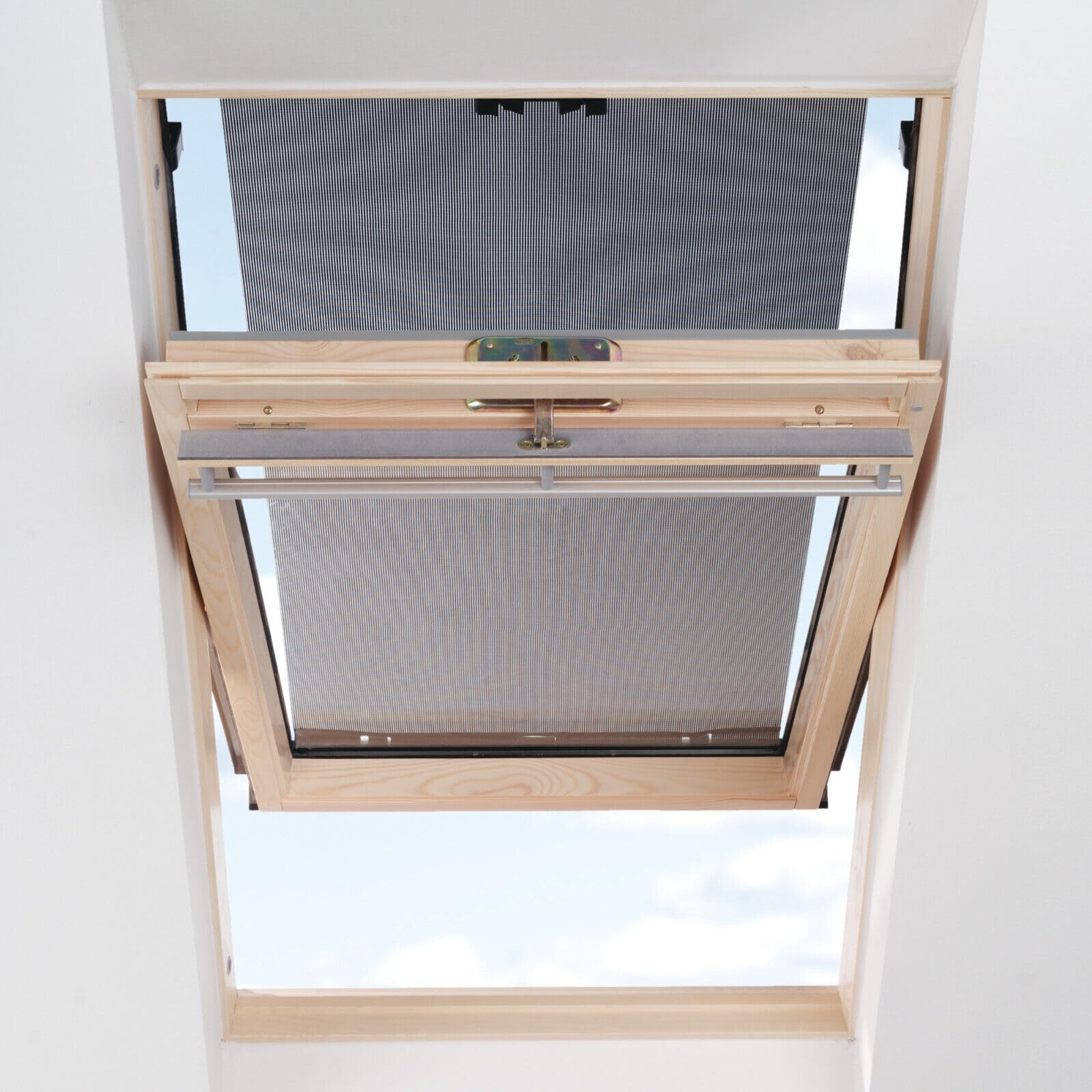 Store extérieur Anti-Chaleur FK04 F04 Compatible fenêtres de Toit VELUX GGU GPU GHU GTL GTU GLL GLU GGL GPL GHL GFL GZL | Protection Solaire Efficace | Pose Facile | Toile Polyester