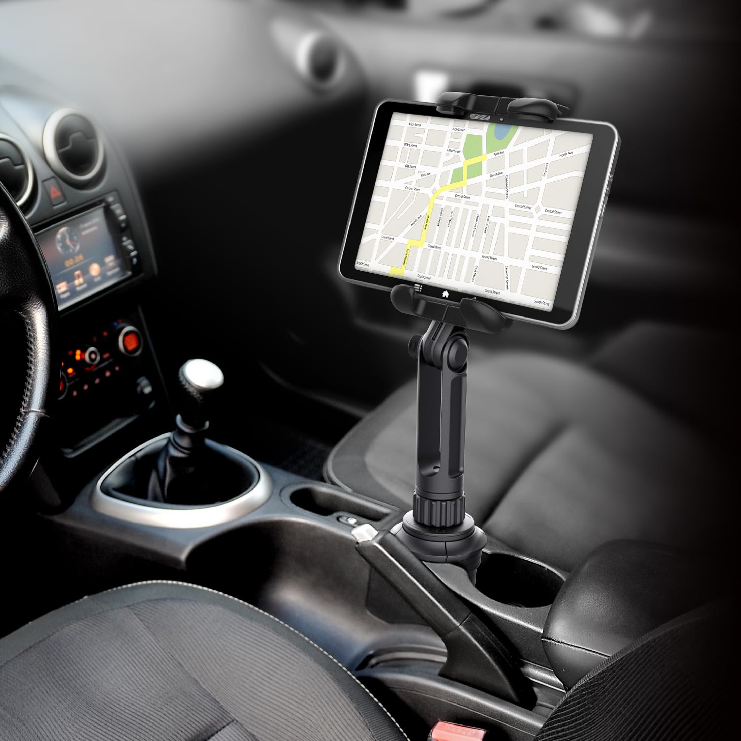 Lamicall Premier Headrest Tablet Mount Cup Phone Holder For Car