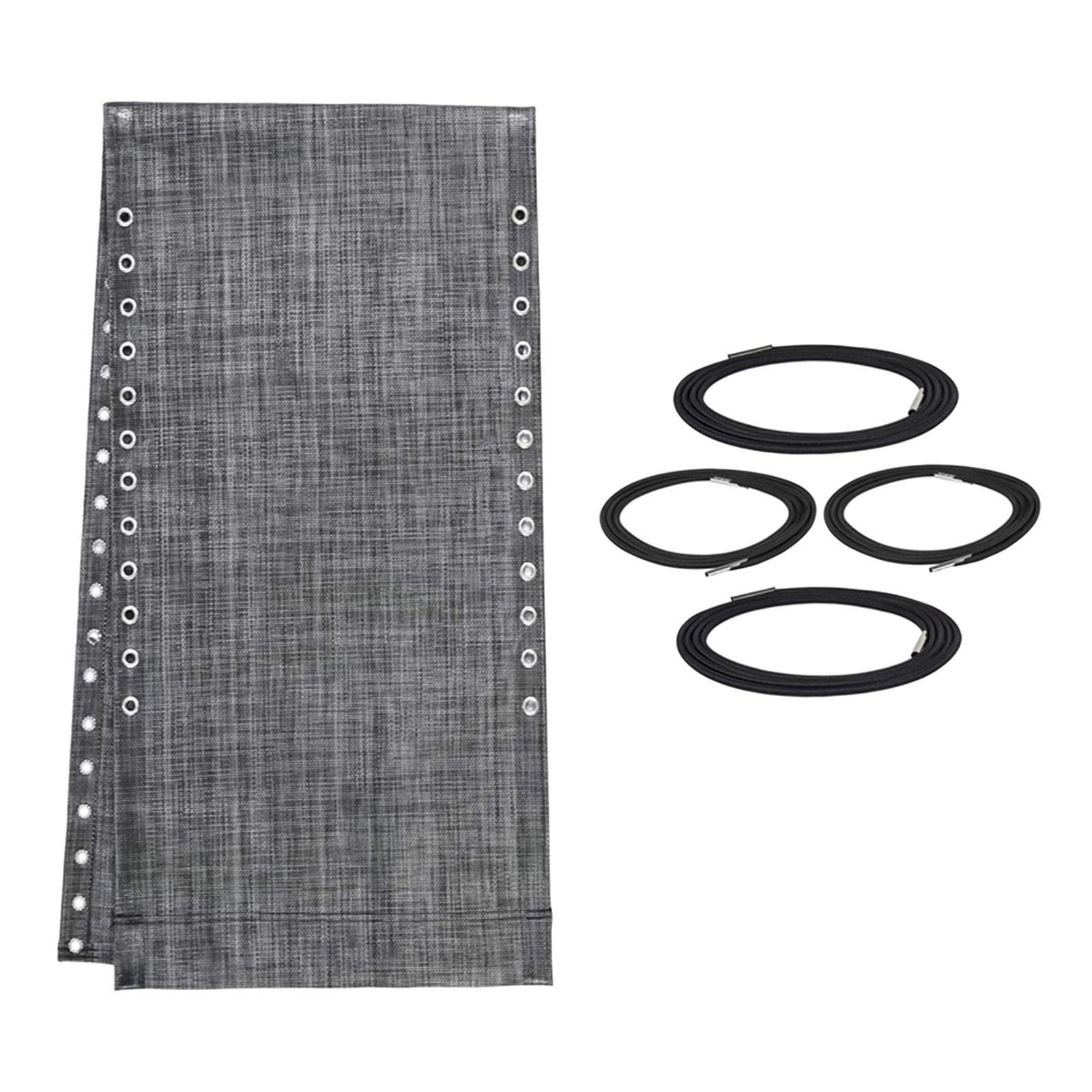 Waterproof Universal Replacement Fabric for Deck Chair Black Gray | Home & Garden | Yard, Garden & Outdoor Living | Patio & Garden Furniture | Chairs-image-9