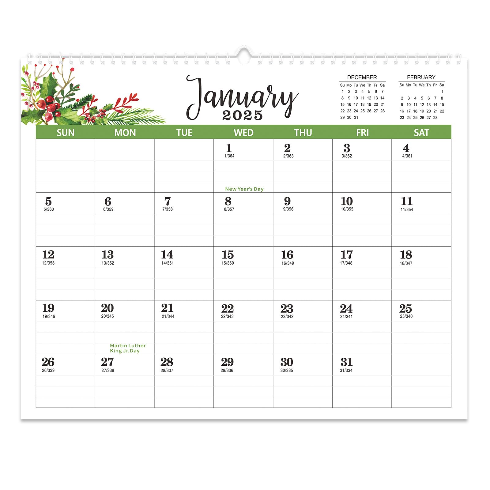 Amazon.com: Wall Calendar 2025-2026, Large 14.6