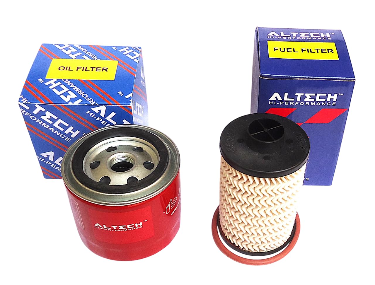 ALTECH HI-PERFORMANCE OIL FILTER + DIESEL FILTER SET FOR MAHINDRA XUV 500 (2ND GEN 2.2L DIESEL MHAWK 2015 TO 2020)-image-41