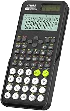 ROATEE Dunkelgrau Wissenschaftlicher Taschenrechner für Studenten, 2-zeiliges Display, wissenschaftlicher Taschenrechner mit 401 Funktionen, Desktop-Mathematikrechner für Schule, Büro