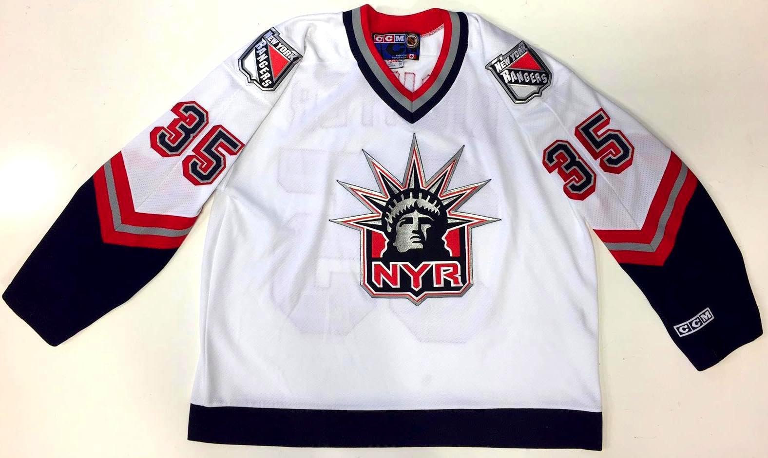 Amazon.com: Mike Richter Original Ccm New York Rangers 1998 