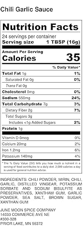 Miniatura 2 de Salsa de ajo y chile asiático, sin gluten, vegana, elaborada en pequeños lotes con ingredientes frescos de granja para un sabor y ralladura de