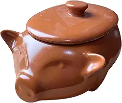 Caçarola Em Formato de Porco Para Feijoada 1,6 Litros