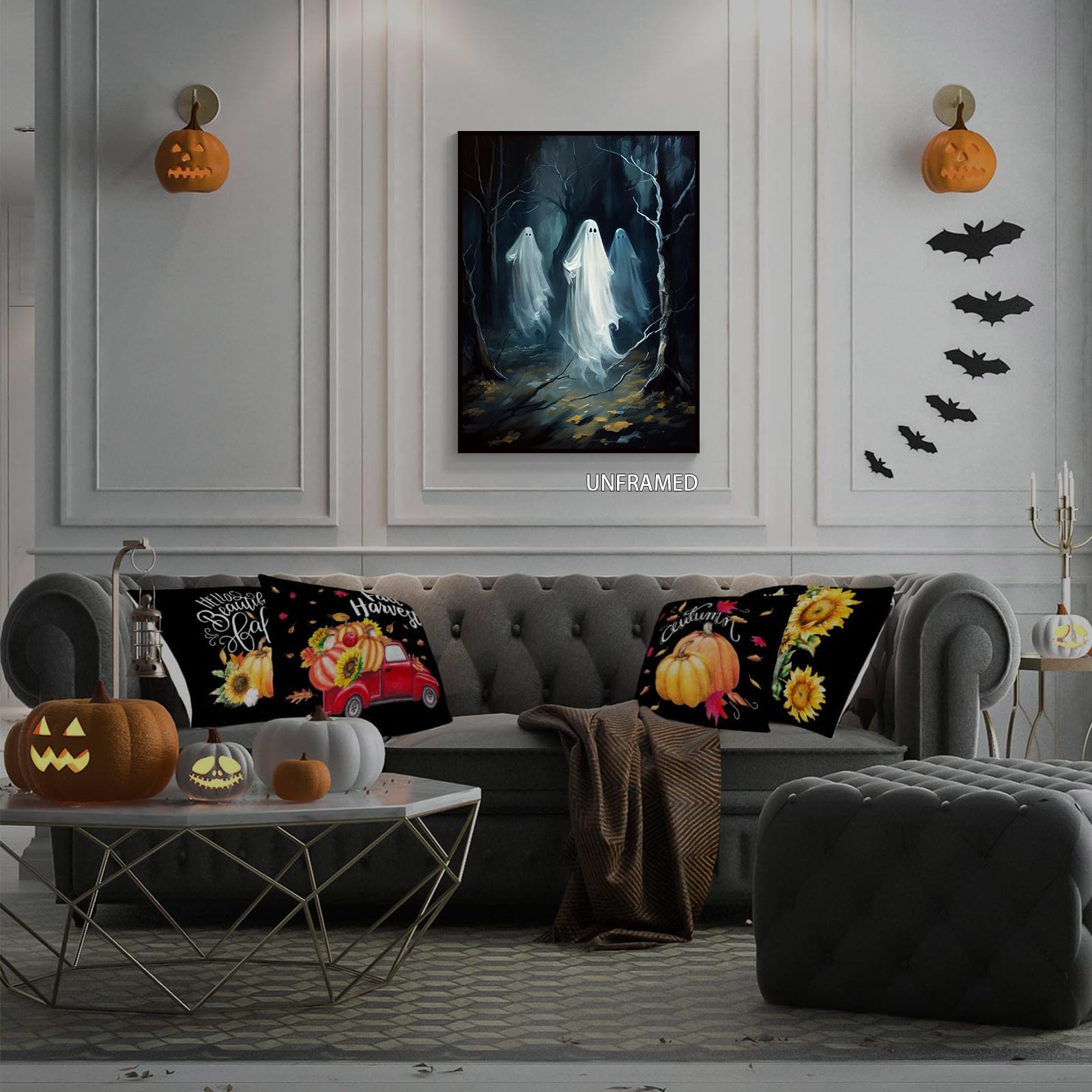Ghost Gothic Living Room Furniture 29 Halloween Decor Living Room