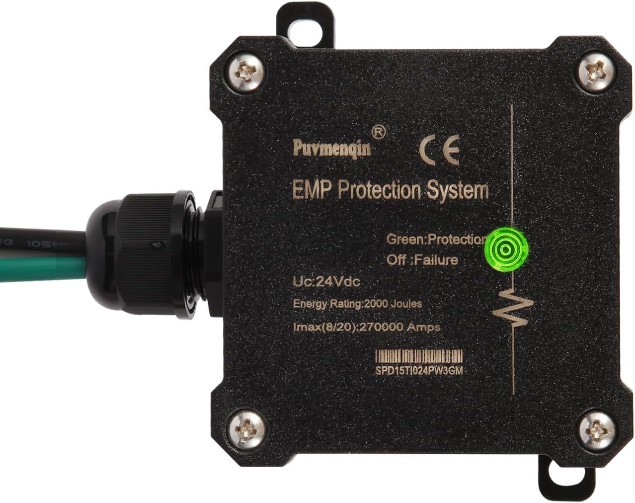 EMP Shield – Vehicle EMP Protection 24V DC for Car and Truck from Lightning, Solar Flare, and Surge