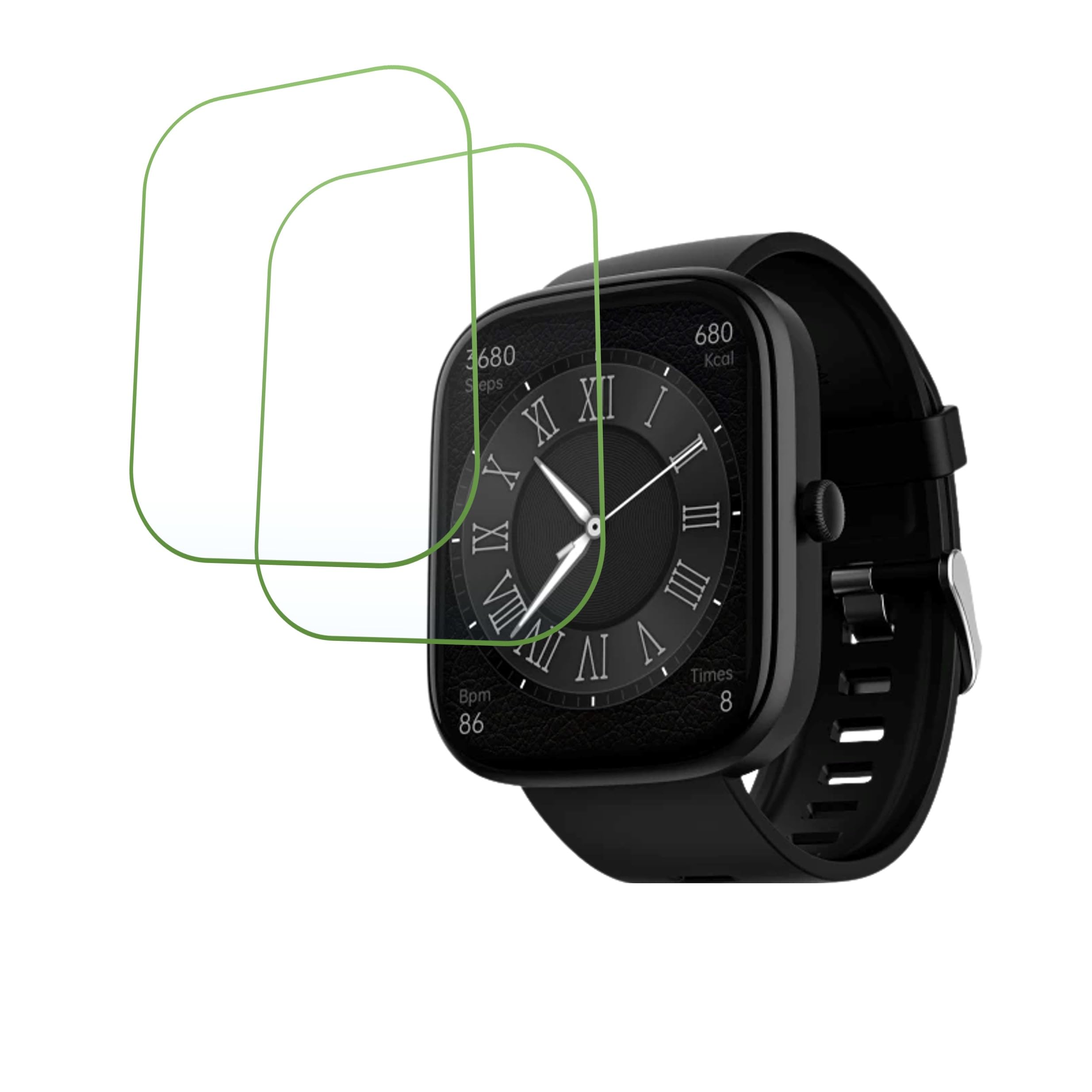 DVTECH® (Pack of 02 boAt Ultima Prism Compatible Smartwatch Screen Protector Protective Ultra Clear Unbreakable (Flexible Screen Protector) (B0CHFM5KL8) Amazon Price History, Amazon Price Tracker