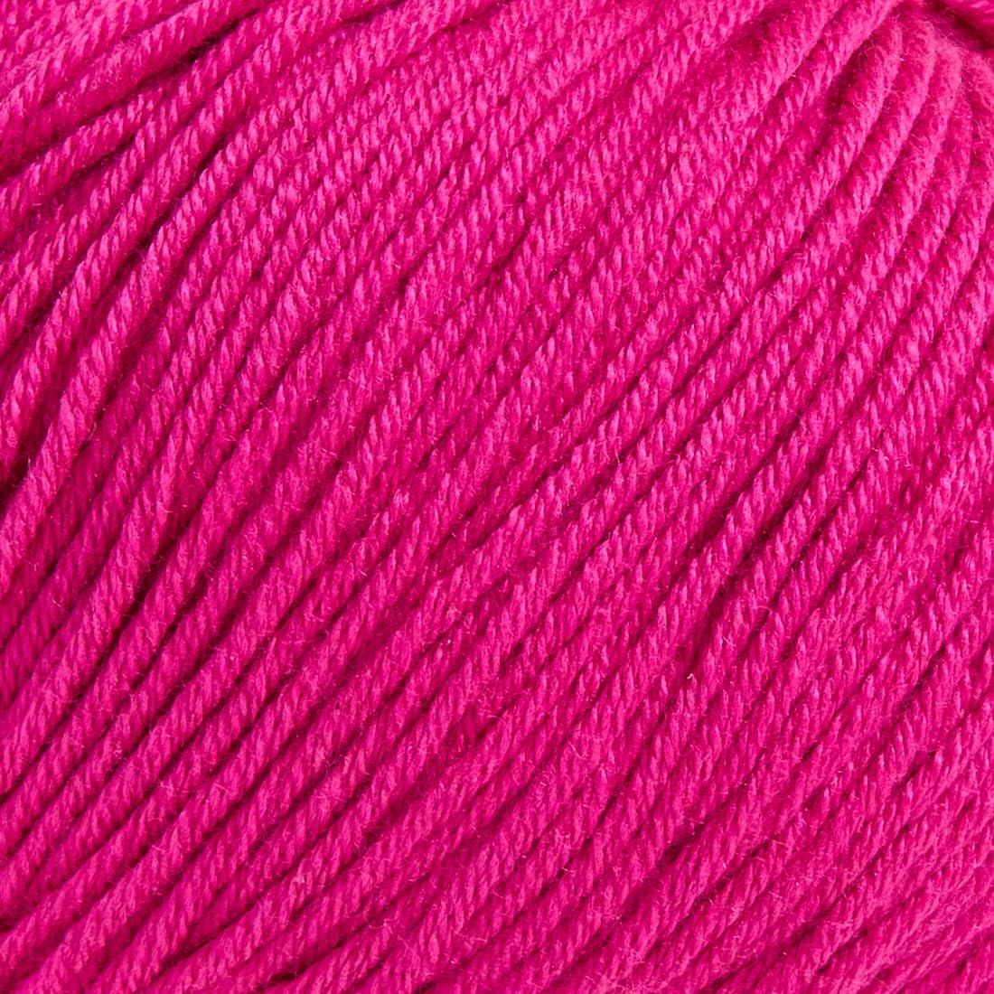 Utopia Crafts Amigurumi Cotton DK Yarn for Crochet and Knitting 50% Cotton, 50% Acrylic Blended, 3X 50g (Strong Pink) - Image 3