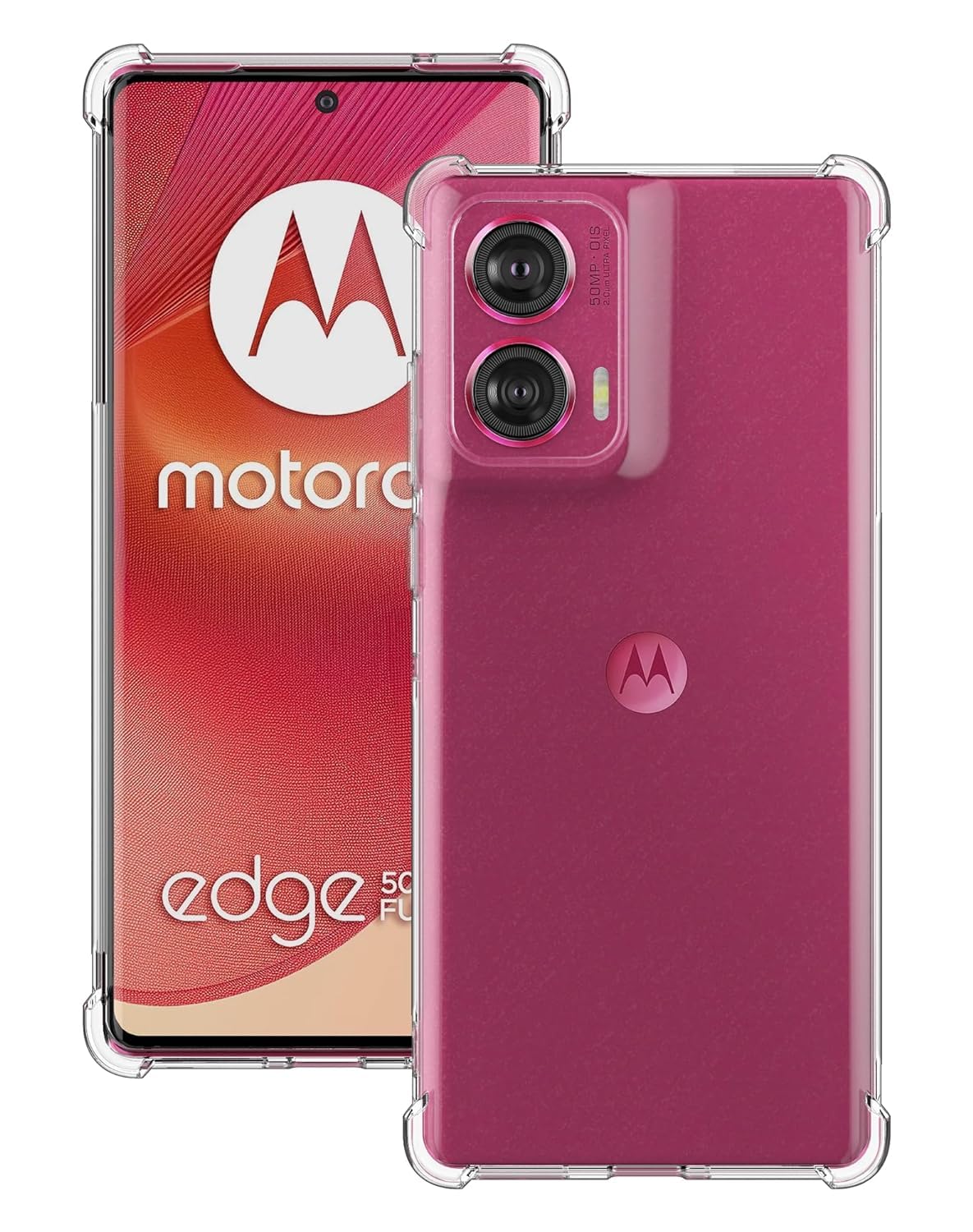 Gorilion Bumper Case Clear Flexible Back Cover for [ Motorola Moto G85 5G ] - Transparent (B0D8YRKC4D) Amazon Price History, Amazon Price Tracker