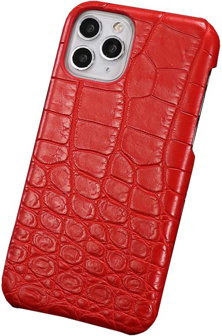 Coque iPhone 14 Pro Max cuir rouge protection ecran GUMMMY - 8