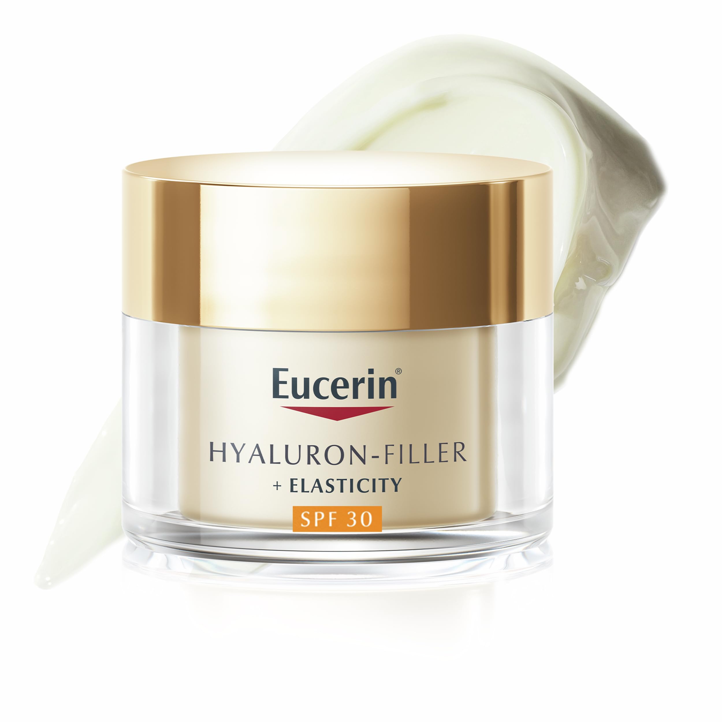 Hyaluron-Filler + Elasticity Day Care SPF 30 50ml, Anti-Wrinkle Day Cream for Refined Skin, Nourishing Moisturiser with Hyaluronic Acid and Collagen