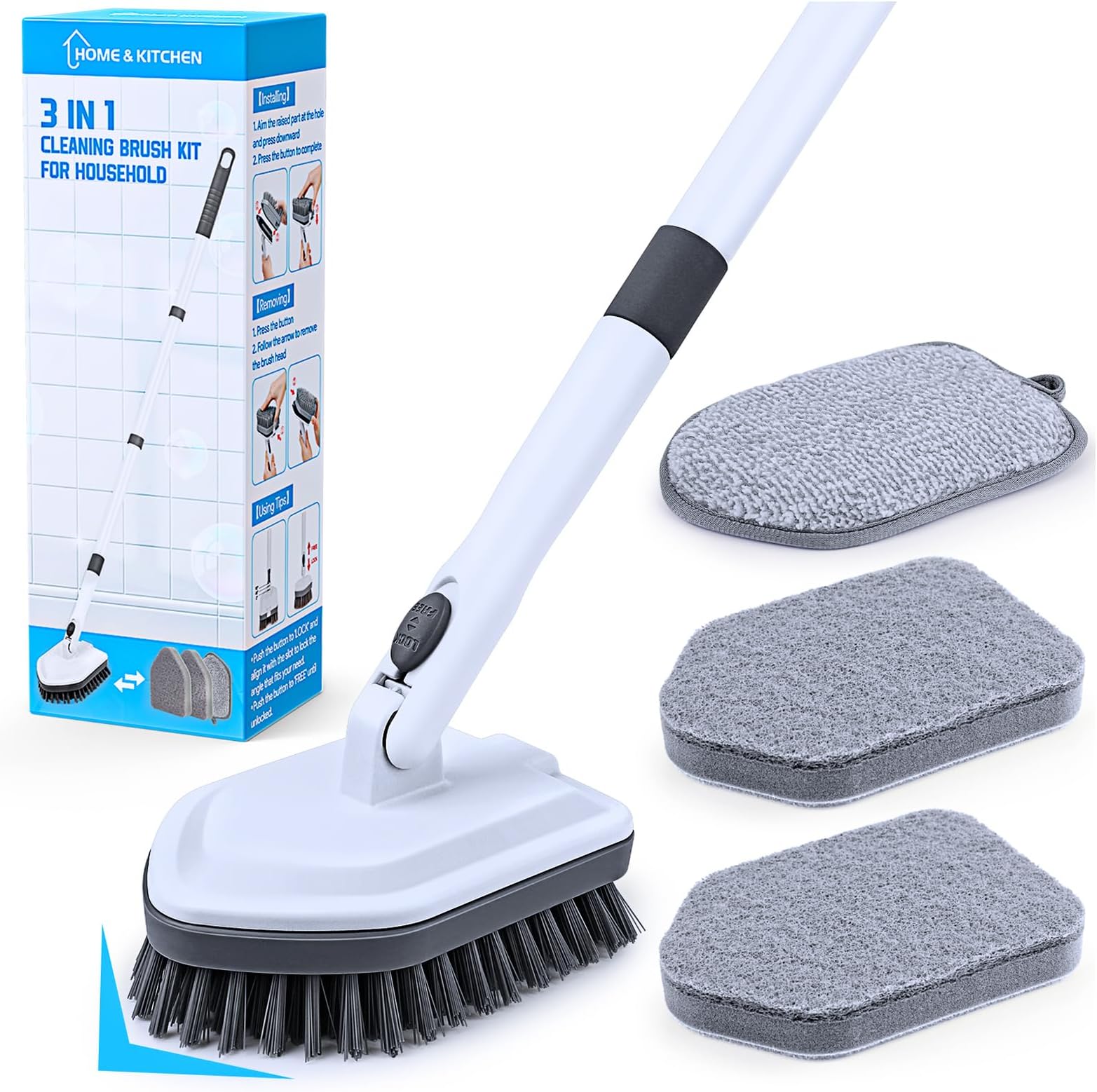 SonicScrubber Household Electrical Cleaning Brush