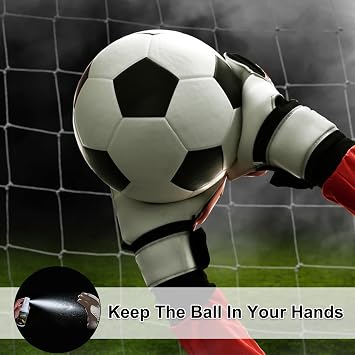 3 bottles goalkeeper gloves, Grip Spray goalkeeper gloves, football gloves, non-slip grip spray, football gloves, care system, goalkeeper training accessory, for children and adults, 30 ml