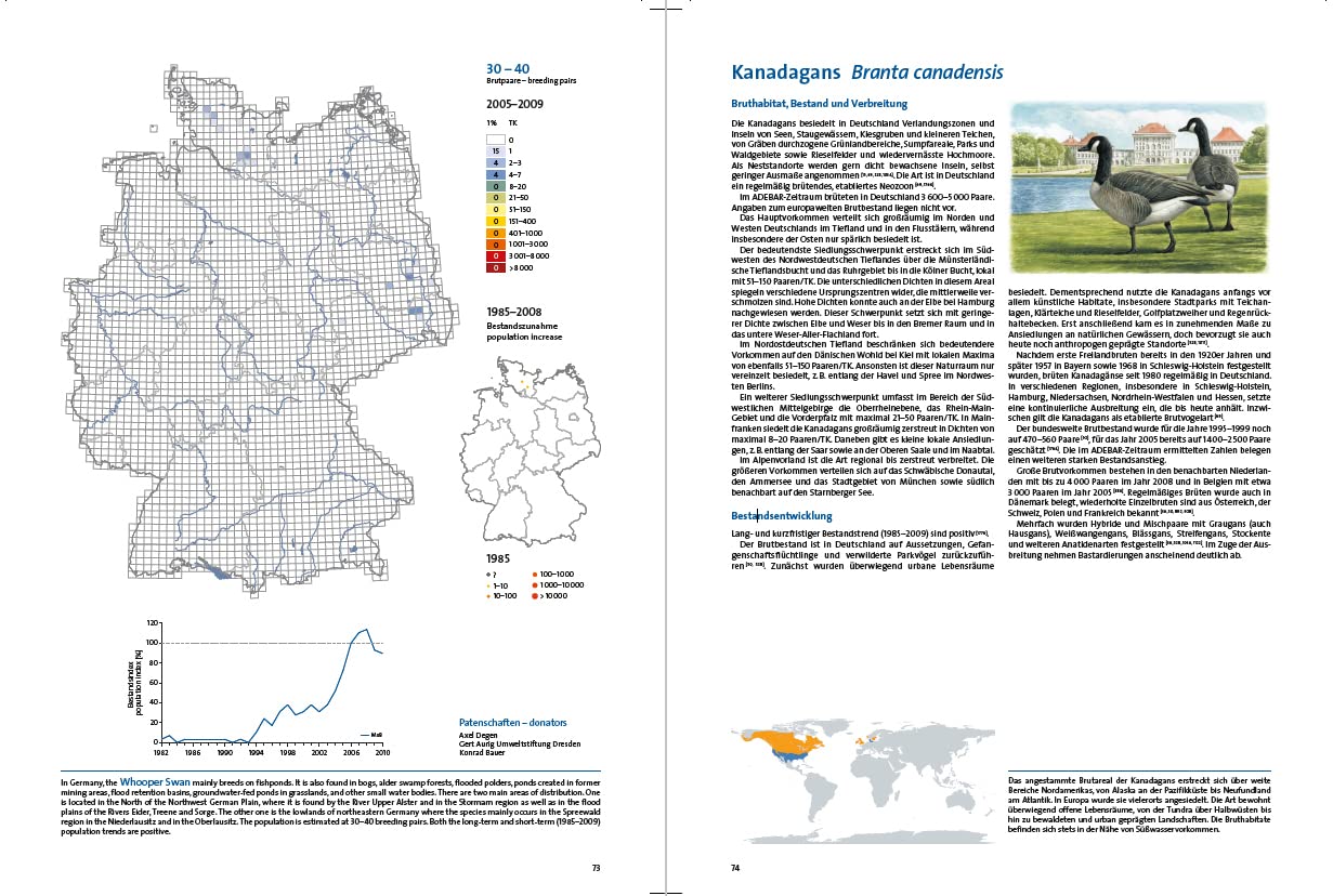Atlas Deutscher Brutvogelarten (ADEBAR): Atlas of German Breeding Birds