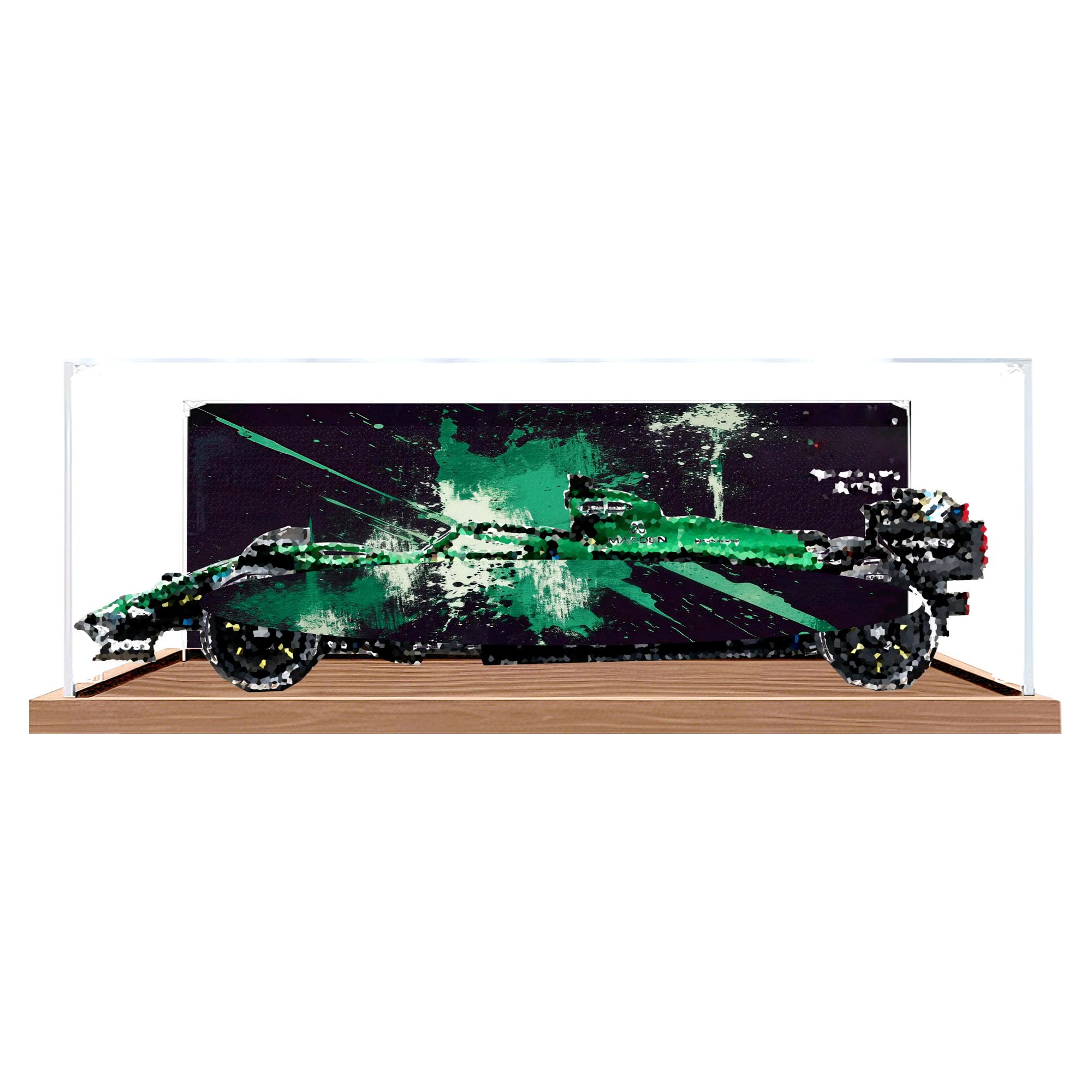 Clear Acrylic Showcase Box for Le-go 42240 Sets (Background 3)