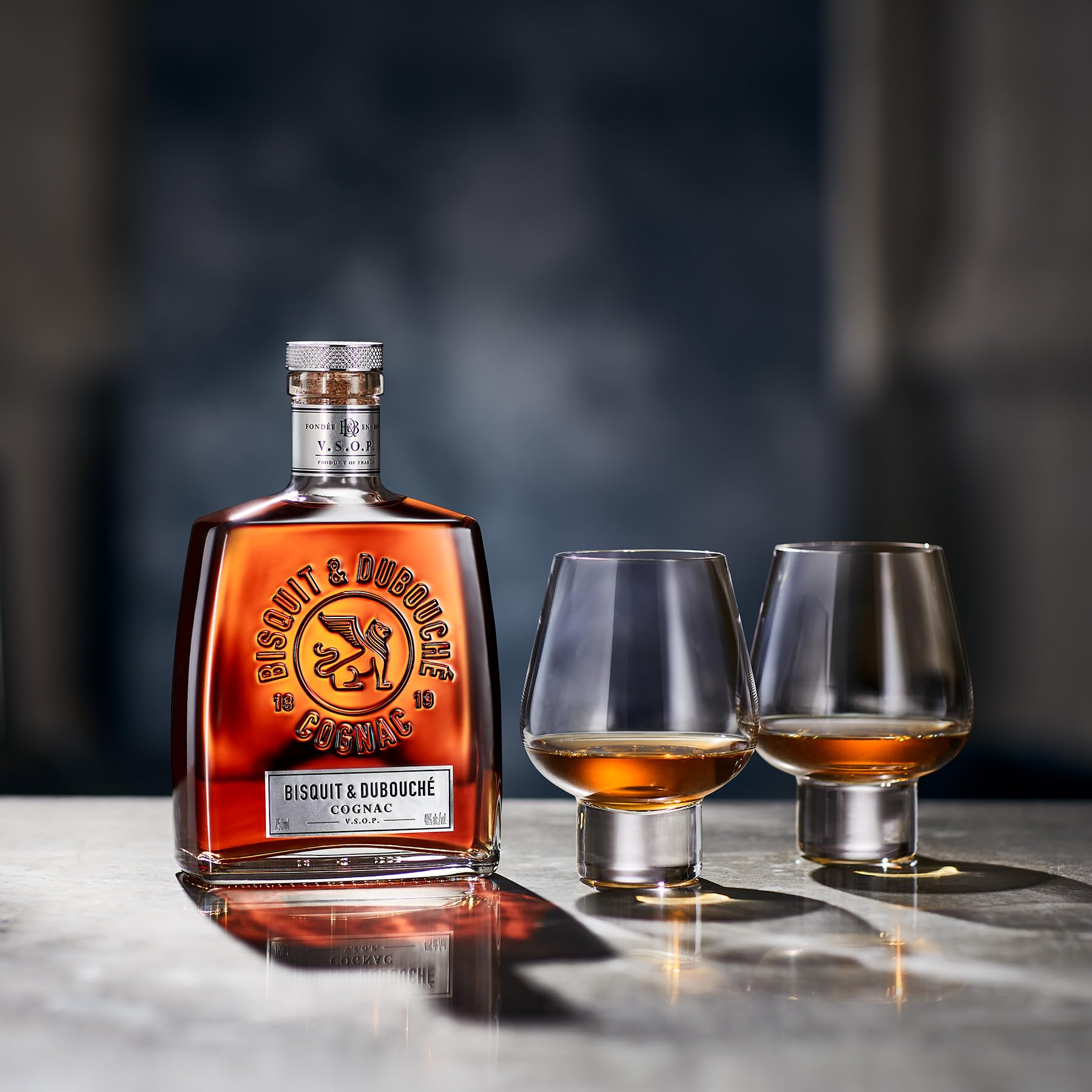 Bisquit V.S.O.P. Cognac Brandy 0,7 l 4 Jahre Eichenfässer