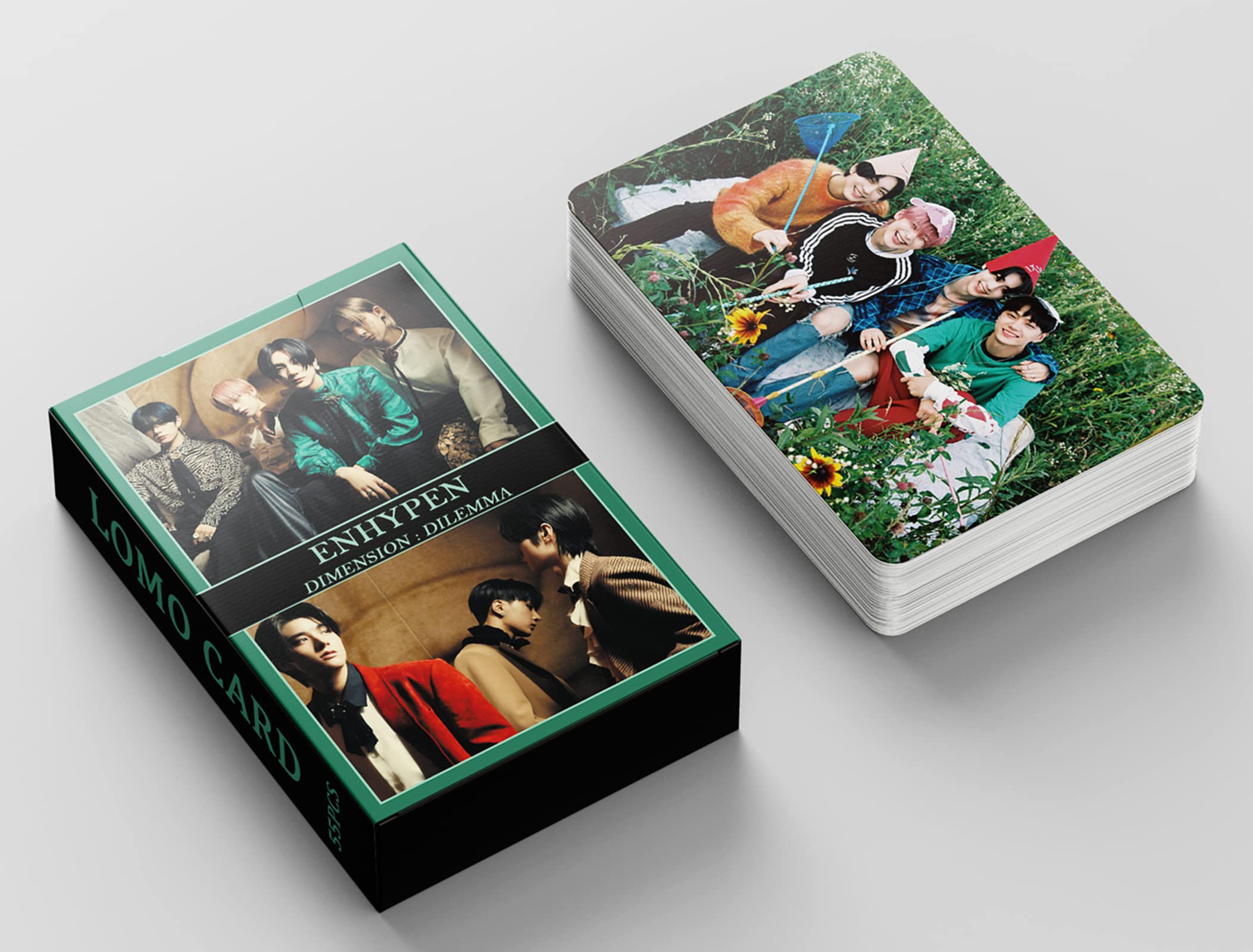 Amazon.com : enhypen lomo card ENHYPEN DIMENSION : DILEMMA Photocards 55pcs  enhypen DIMENSION : DILEMMA lomo cards enhypen Merchandise Lomo Cards  Photos Gifts for ENGENE : Office Products