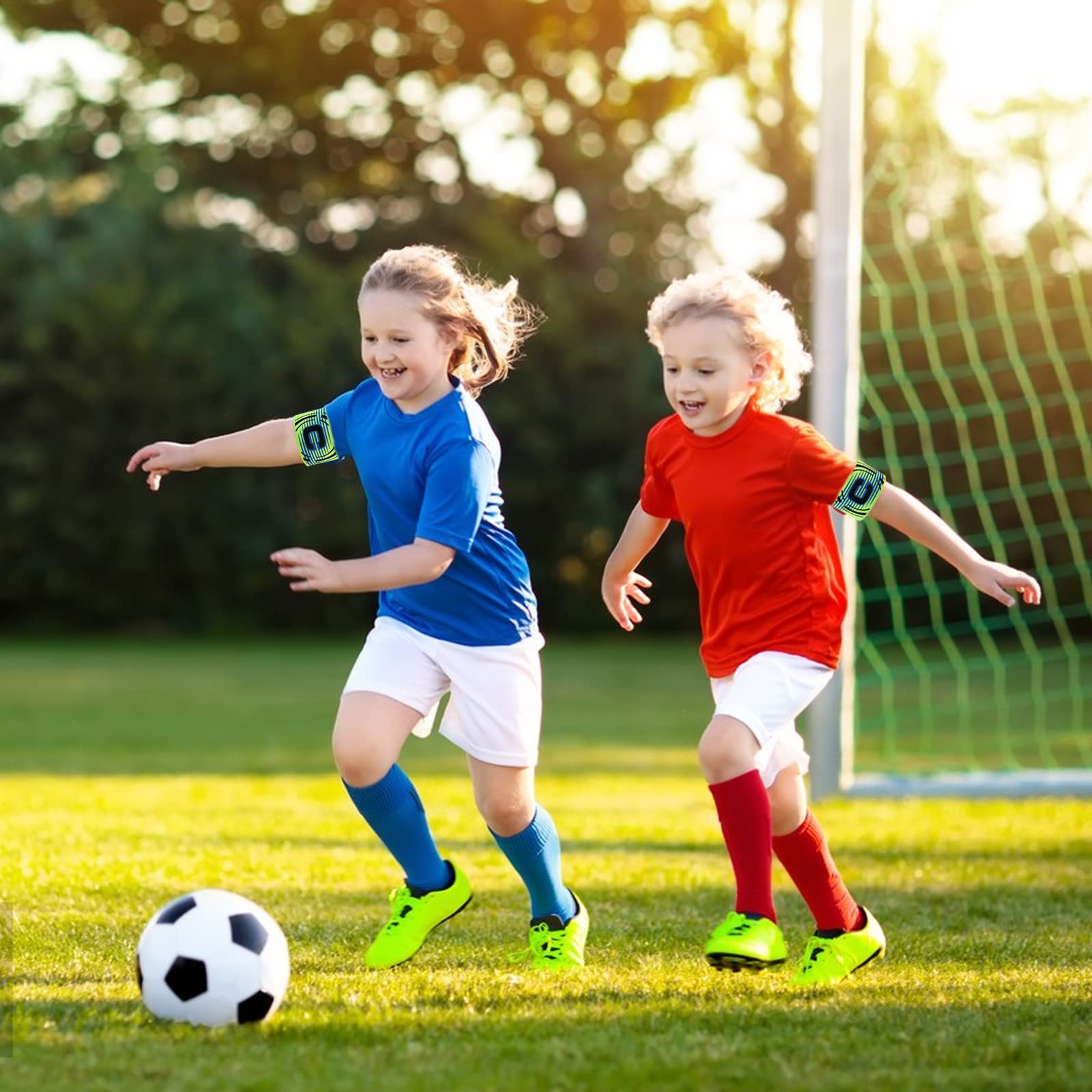 Brassard Rose Foot MAXQUU Lot De 3 Brassards De Capitaine De Sport, Réglables, Unisexe, Brassards De Sport Flexibles, Convient Pour Le Rugby, Le Football, Le Hockey Brassard Capitaine Foot Enfant