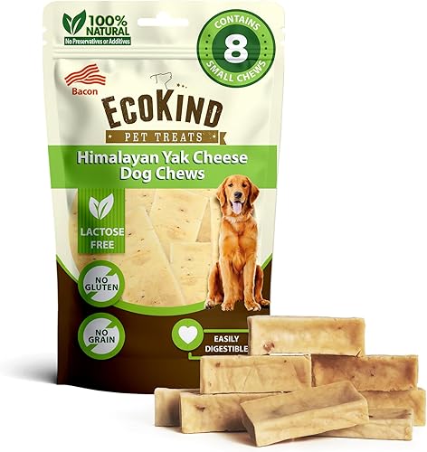 Miniatura 20 de EcoKind Premium Gold Yak Cheese - Masticables para perros del Himalaya, golosinas saludables para perros pequeños, con alto contenido de proteínas