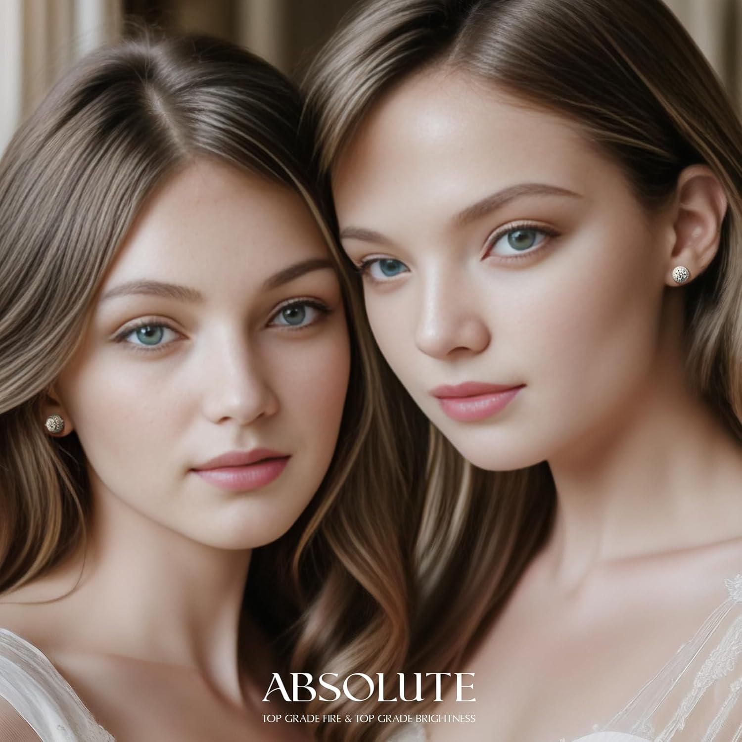 ABSOLUTE Moissanite Earrings Studs for Womens 2 Carat S925 Sterling Silver Stud Earrings D Color VVS1 Clarity - Image 5