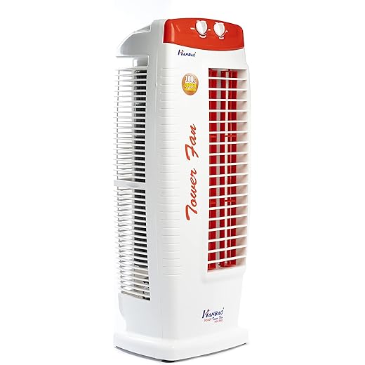 HANBAO Tower Fan with TOP safety copper motor 3 speed 2 way