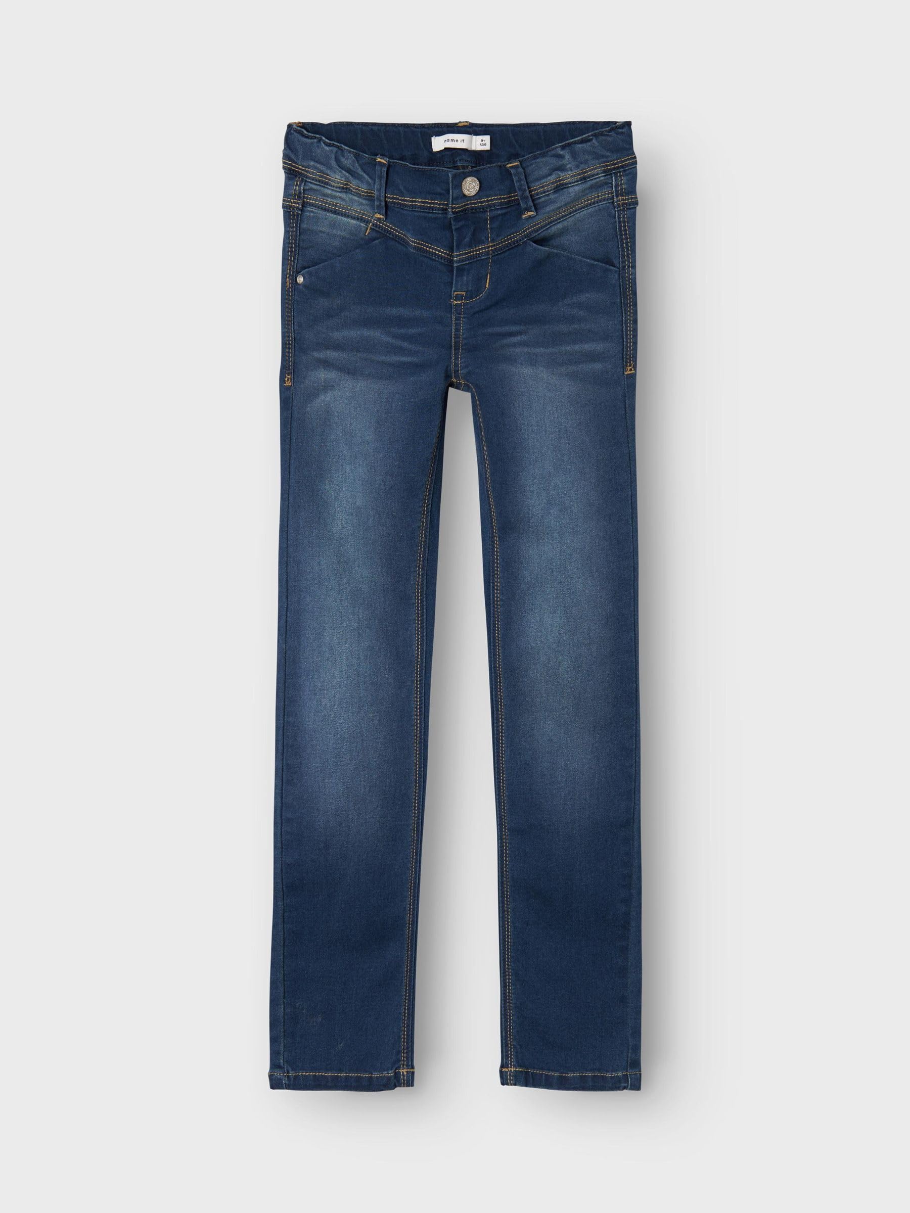 NAME IT Nitsus Indigo K Skinny Dnm Pant Noos - Vaqueros Niñas