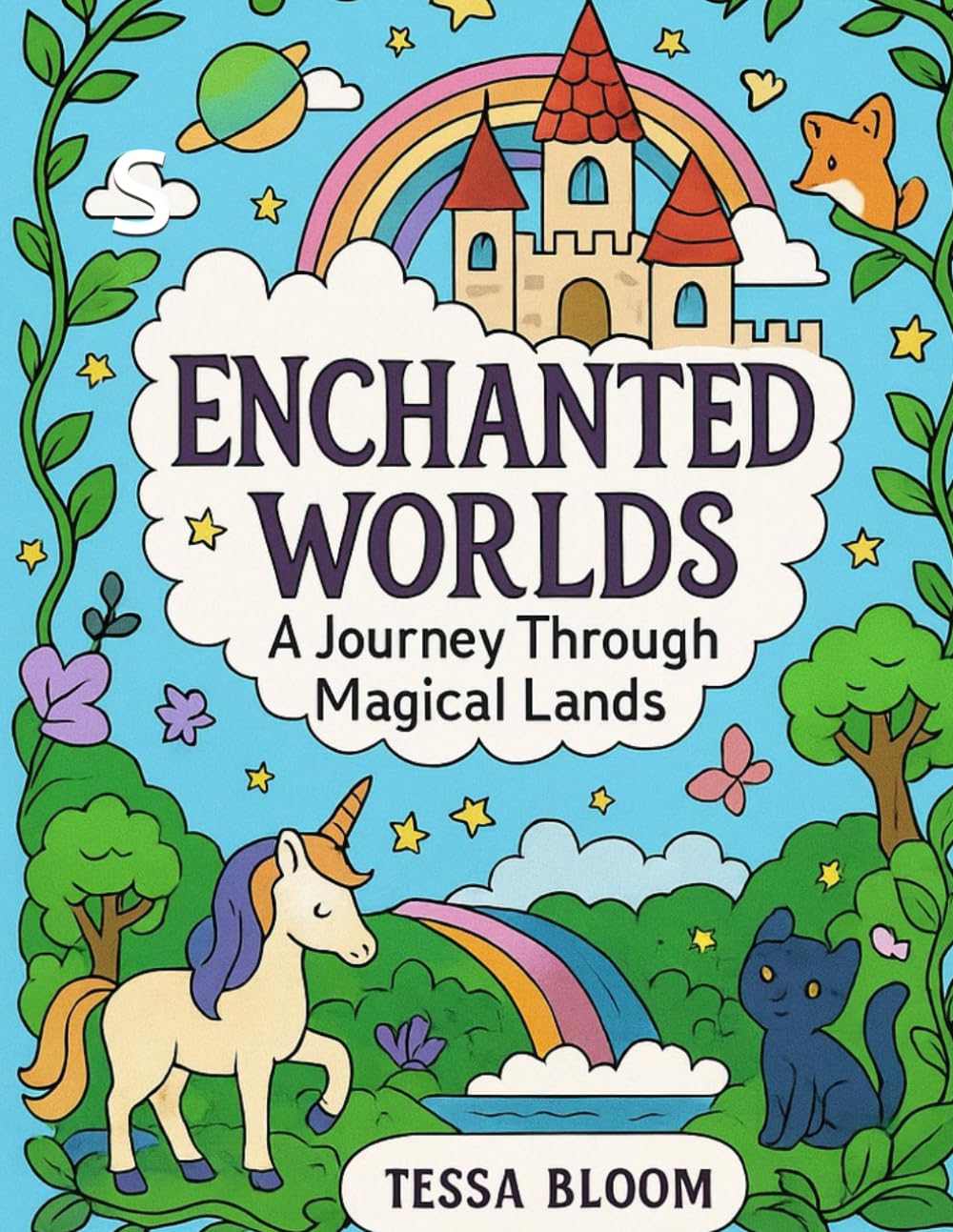 Enchanted Worlds: A Journey Through Magical Lands (Tessa Bloom’s Creative Adventures)