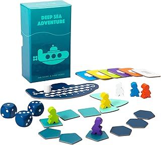 Oink Games Deep Sea Adventure Boost - Award-Winning Push Your Luck Game | Play Both Boost & Original Versions | 2-6 Player...