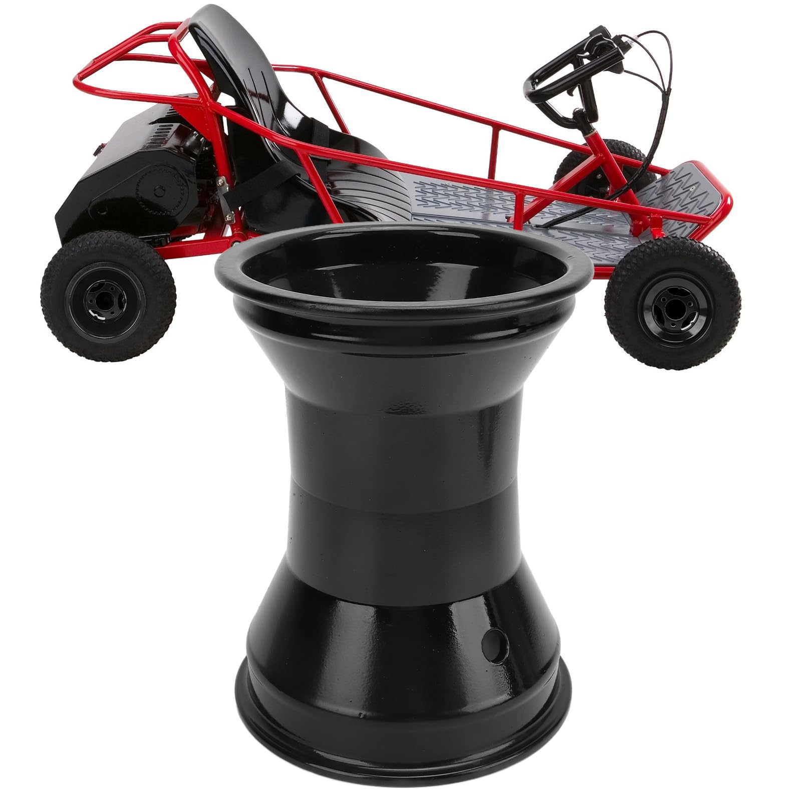 AMONIDA per Cerchione Go Kart da 5 Pollici Ad Alta Resistenza in Lega di Alluminio Leggera per Fuoristrada e Pit Bike da Cross 1 unità (Larghezza posteriore 170 mm/6,7 pollici)