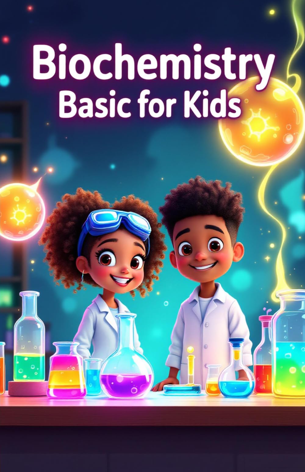Biochemistry Basic for Kids: A Young Scientist's Guide to DNA, Proteins, Enzymes, Cells, Energy, and the Molecules That Make Life Work: 6 (Chemistry Book For Kids)