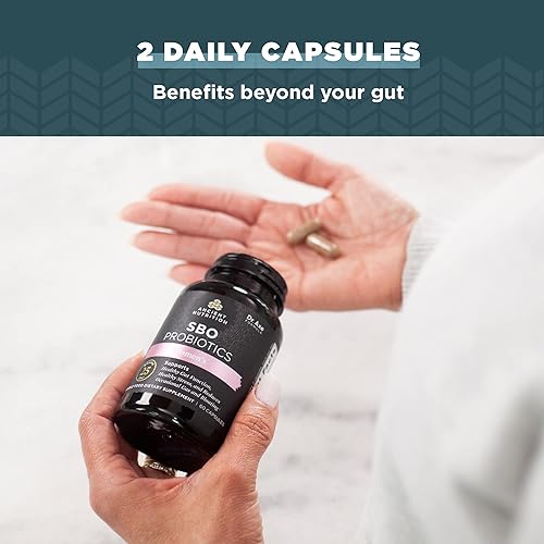 Miniatura 6 de Ancient Nutrition, probióticos SBO para mujeres, 60 unidades, apoyo digestivo e inmunológico, alivio de la hinchazón para mujeres, sin gluten,
