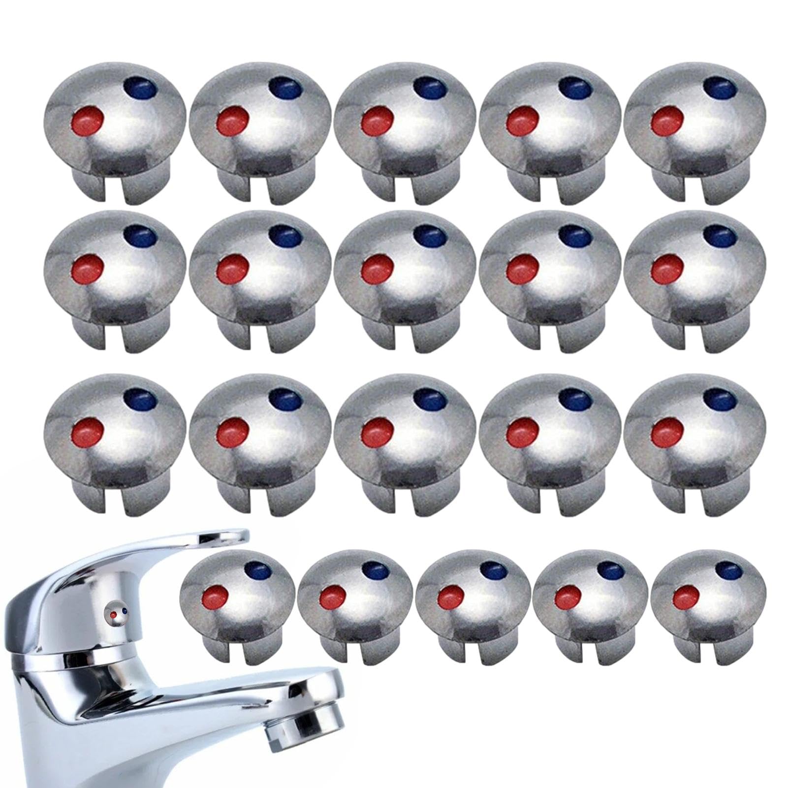 Amazon | 冷温水インジケーター、温水および冷水インジケーター, 蛇口