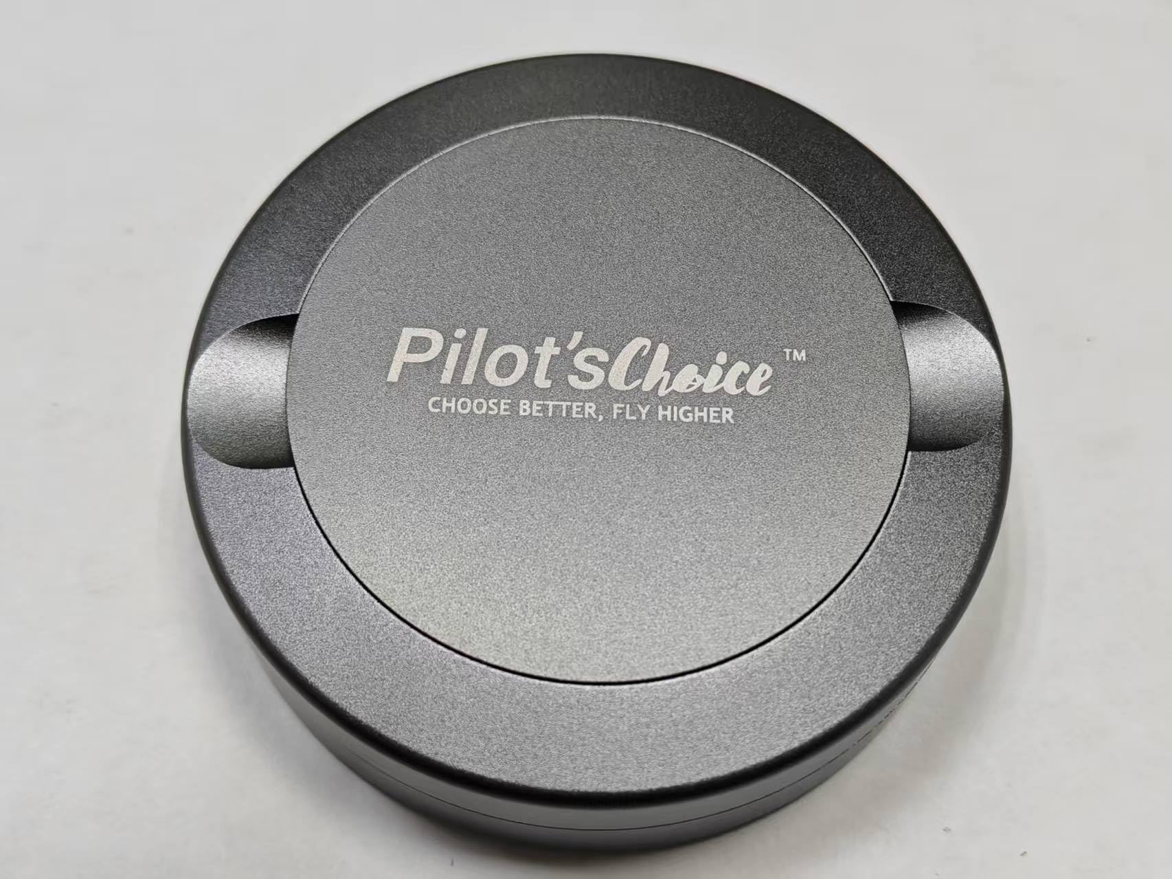 Pilot'sChoice 3.0 | Metal Can | Snus Container | Durable Metal Storage - 3 Pockets - Grey
