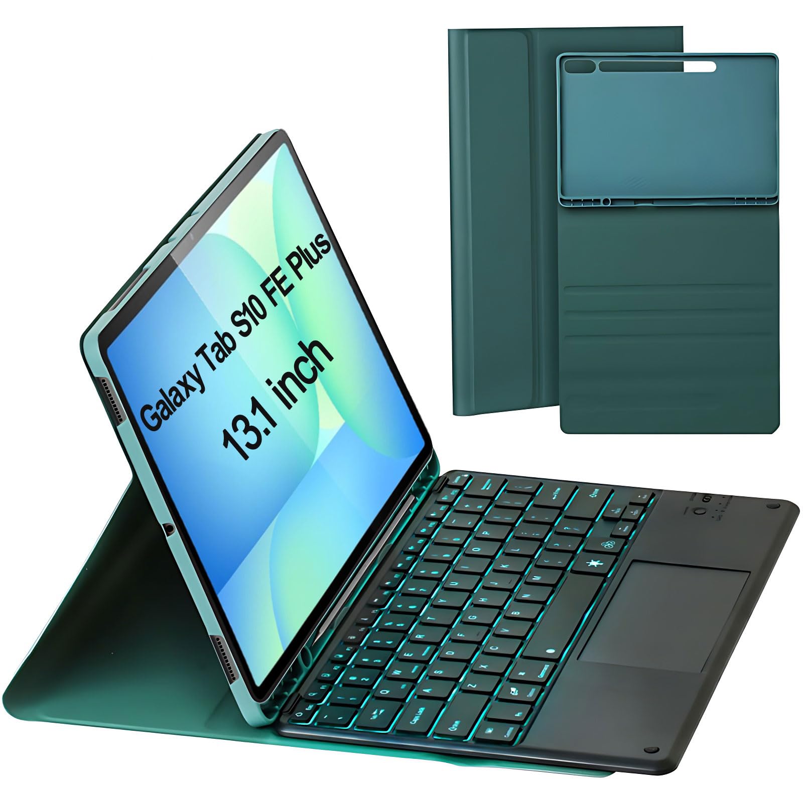 Amazon.com: Keyboard Case for Samsung Galaxy Tab S10 FE Plus/S10