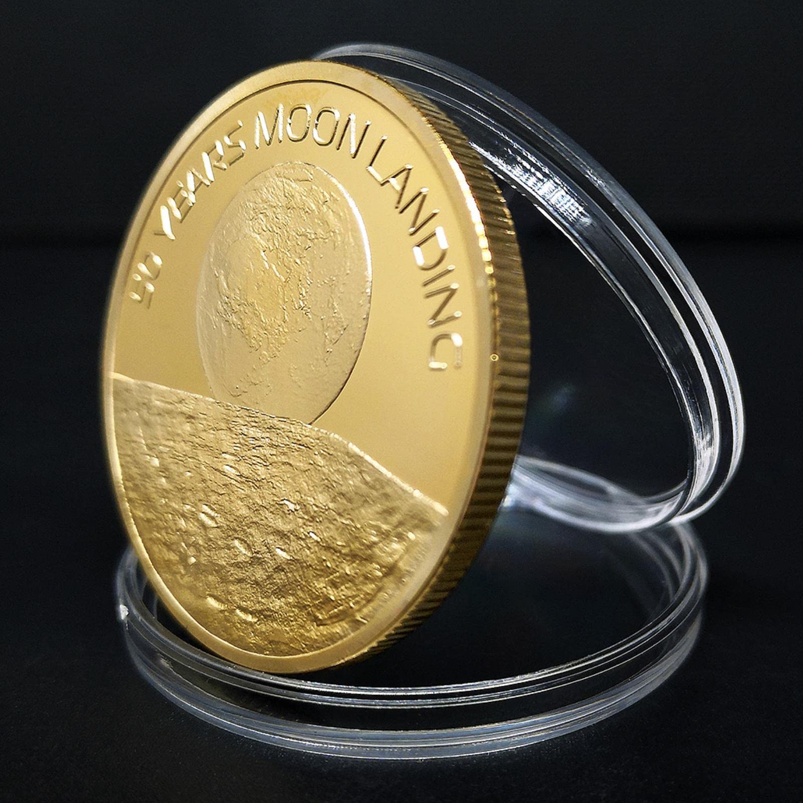 Monedas conmemorativas de la luna de plata - Diseño Exclusivo y Elegante