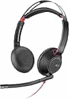 Amazon.co.jp: Poly Blackwire 5220 有線 両耳 ヘッドセット