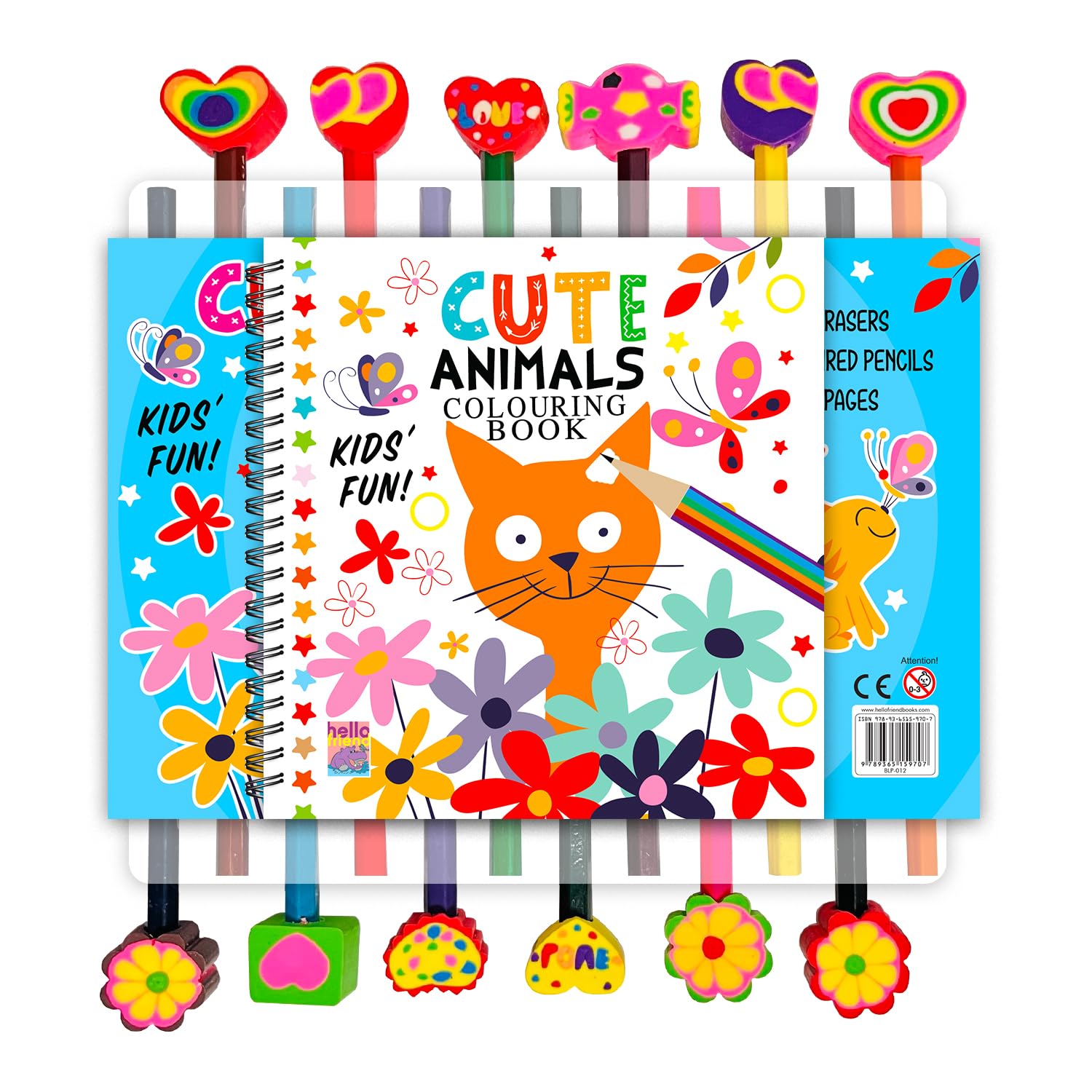 Libro de colorear de animales animales lindos y dibujos infantiles para pintar