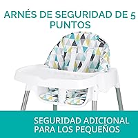 Vista 7 de Evenflo 4-in-1 Eat & Grow Silla alta convertible, Poliéster