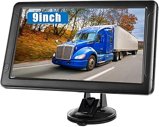 GPS Navigation for Cars and Trucks, 9-inch car GPS Navigator, high-Definition Touch Screen and Voice Reminders, The Latest map Navigation in 2023
