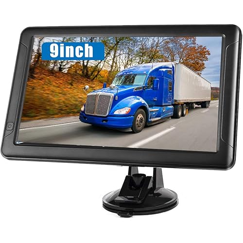 GPS Navigation for Cars and Trucks, 9-inch car GPS Navigator, high-Definition Touch Screen and Voice Reminders, The Latest map Navigation in 2023