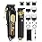 Ufree Professional Cordless Clippers and Trimmers Set for Men for Hair Cutting, Beard Trimmer, Barber Clippers, Rechargeable Electric Shaver, Gifts for Men
