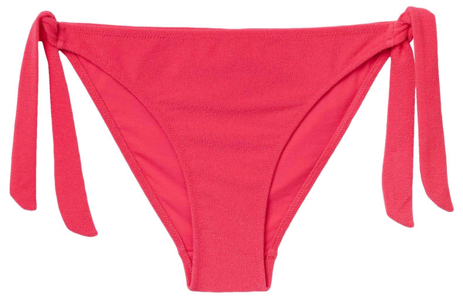 Kadın Sarı Sünger Kumaş Yandan Bağlamalı Bikini Alt