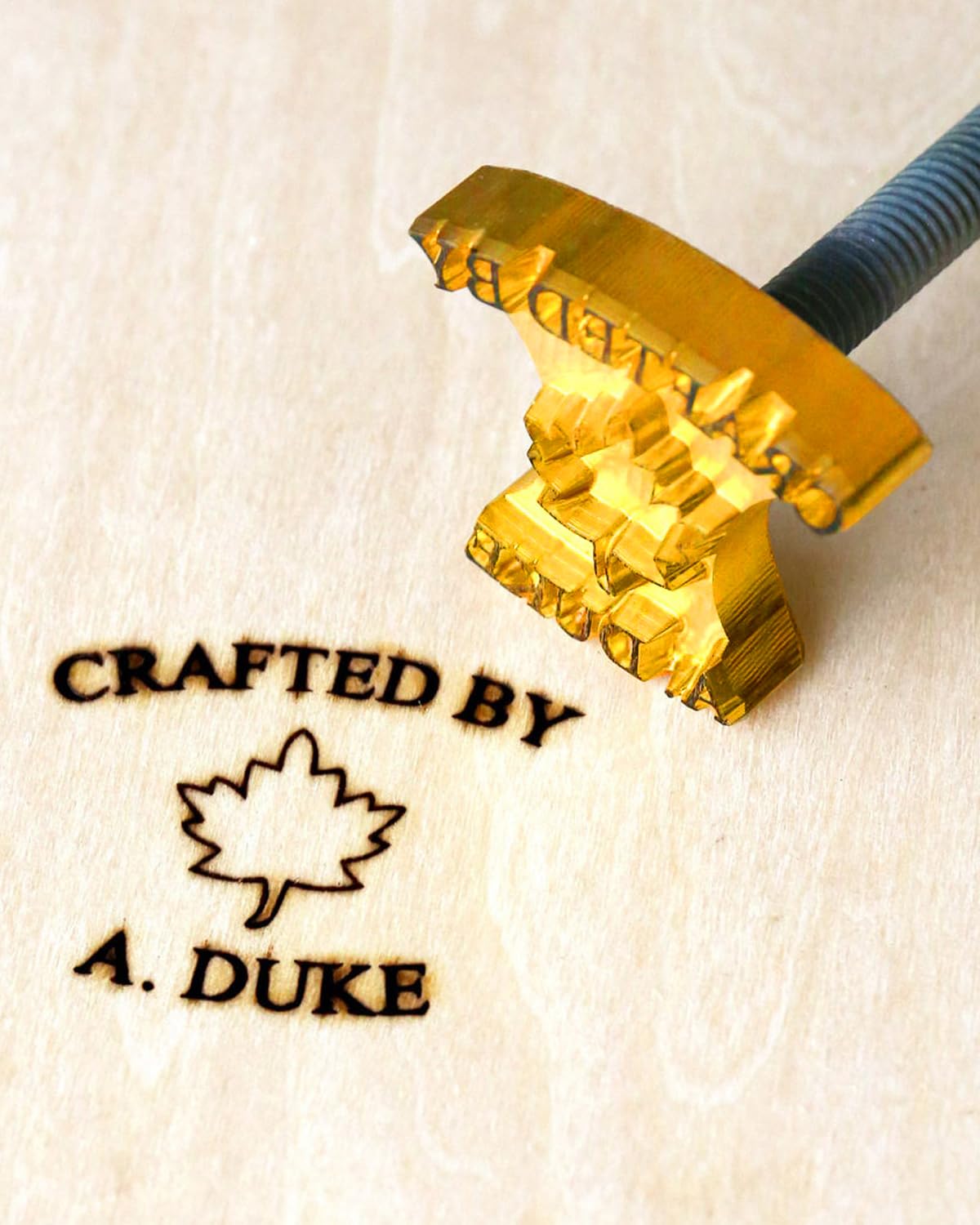 Individuelles Brandeisen Für Holz - Personalisiertes Logo Brandeisen 2,54cm Für Handwerk