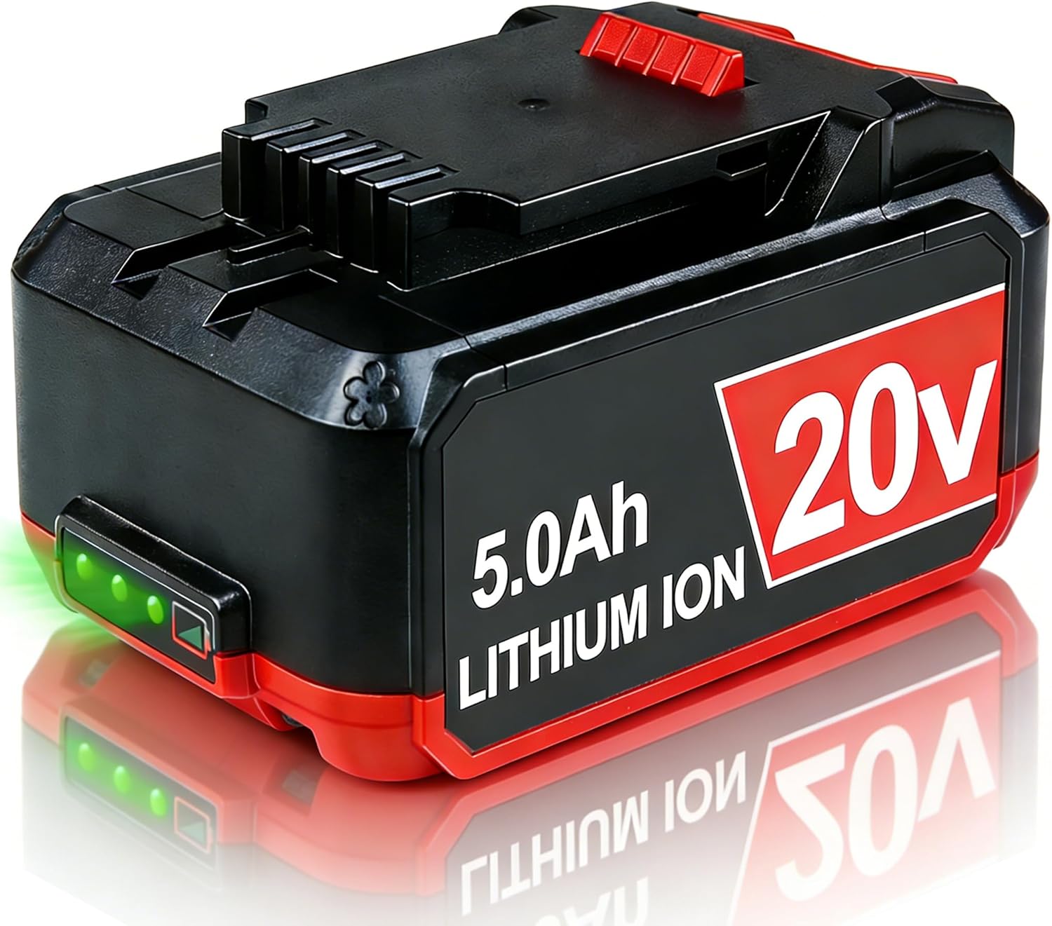 FSKE 5.0Ah Lithium Replacement for Bauer 20V Battery 1701C-B 1702C-B 1907C-B 2108C-B - Compatible with Bauer Battery Cordless Power Tools 1Pack