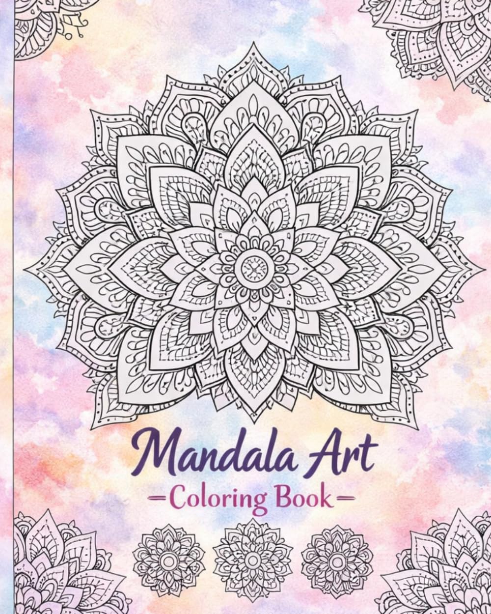 Mandala art Coloring book