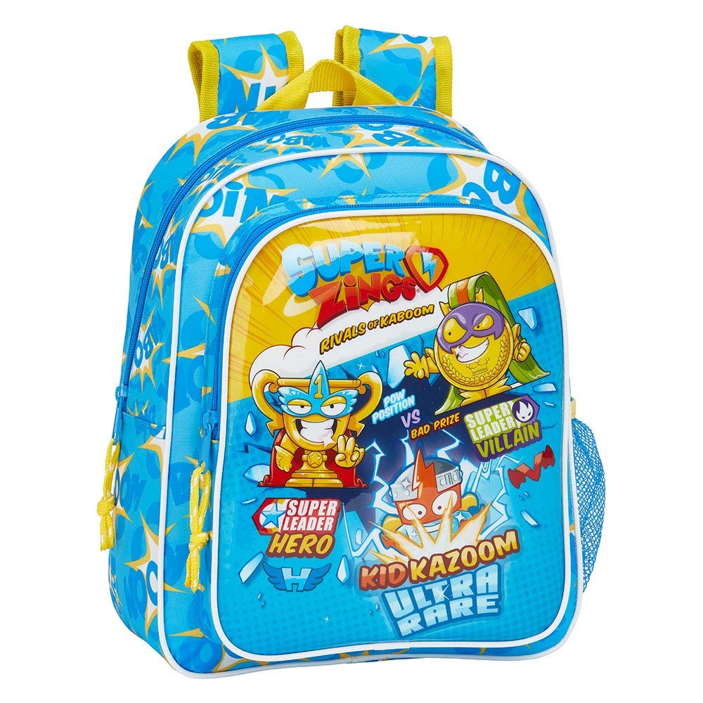 SuperZings - Zaino scolastico per bambini, ufficiale, 270 x 100 x 330 mm