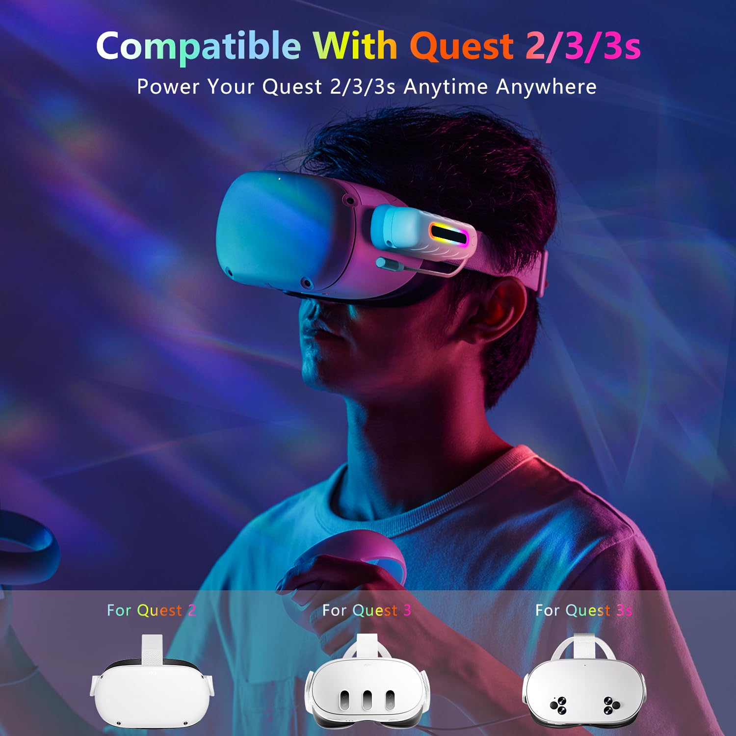 128Gb Quest2  Quest2 拡張バッテリー Amazon.co.jp: Saqico Oculus Quest 2用バッテリーパック